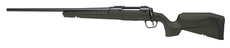 Savage Arms 32076 Axis 2 308 Win 4+1 22" Matte Black Sporter Barrel, Matte Black Drilled & Tapped Steel Receiver, Fixed Green Synthetic Stock, Left Hand