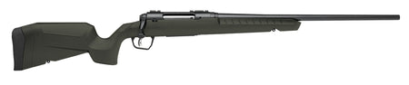 Savage Arms 32037 Axis 2 223 Rem 4+1 22" Matte Black Sporter Barrel, Matte Black Drilled & Tapped Steel Receiver, Fixed Green Synthetic Stock, Right Hand