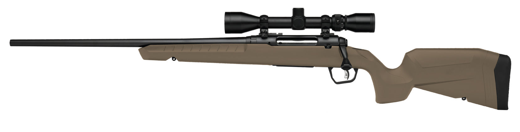 AXIS 2 22-250 BL/FDE 22" LH # 32083