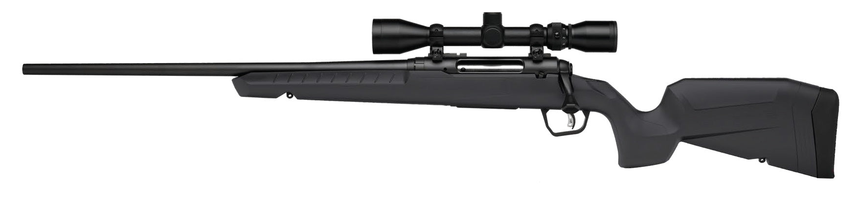 Savage Arms 32210 Axis 2 XP Combo 350 Legend 4+1 18" Black Sporter Barrel, Black Drilled & Tapped Steel Receiver, Fixed Gray Synthetic Stock, Left Hand, Boresighted 3-9x40