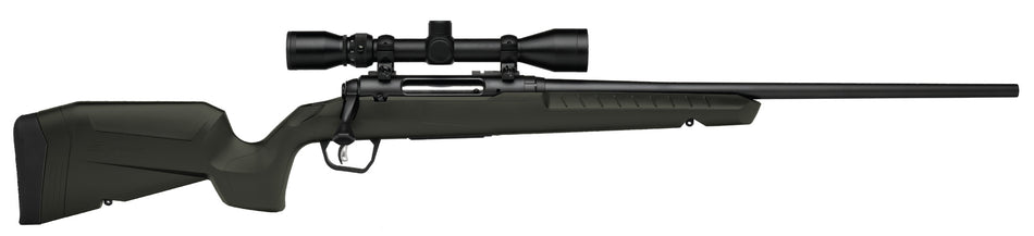 Savage Arms 32149 Axis 2 XP Combo Full Size 223 Rem 4+1 22" Black Sporter Barrel, Black Carbon Steel Receiver Drilled & Tapped, OD Green Fixed Synthetic Stock, Weaver 3-9x40mm Scope, Right Hand