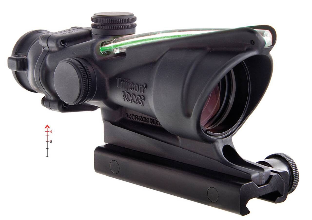 Trijicon ACOG 4x32mm Illuminated Green Chevron .223 Rifle Scope