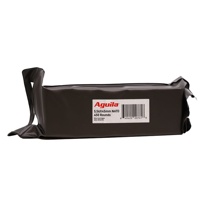 Aguila 5.56x45mm NATO  55gr FMJ Ammo