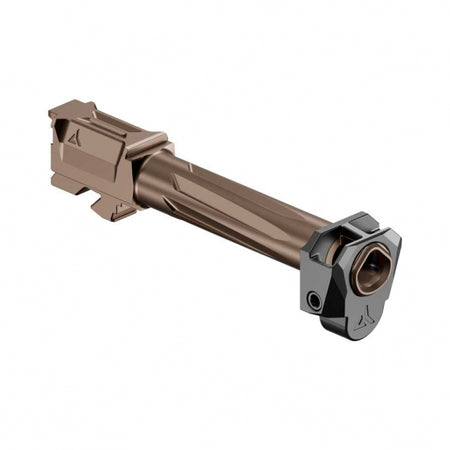 Radian Weapons R0860 Ramjet & Afterburner Combo 9mm Luger Compatible w/Glock 43X, Bronze Stainless Steel
