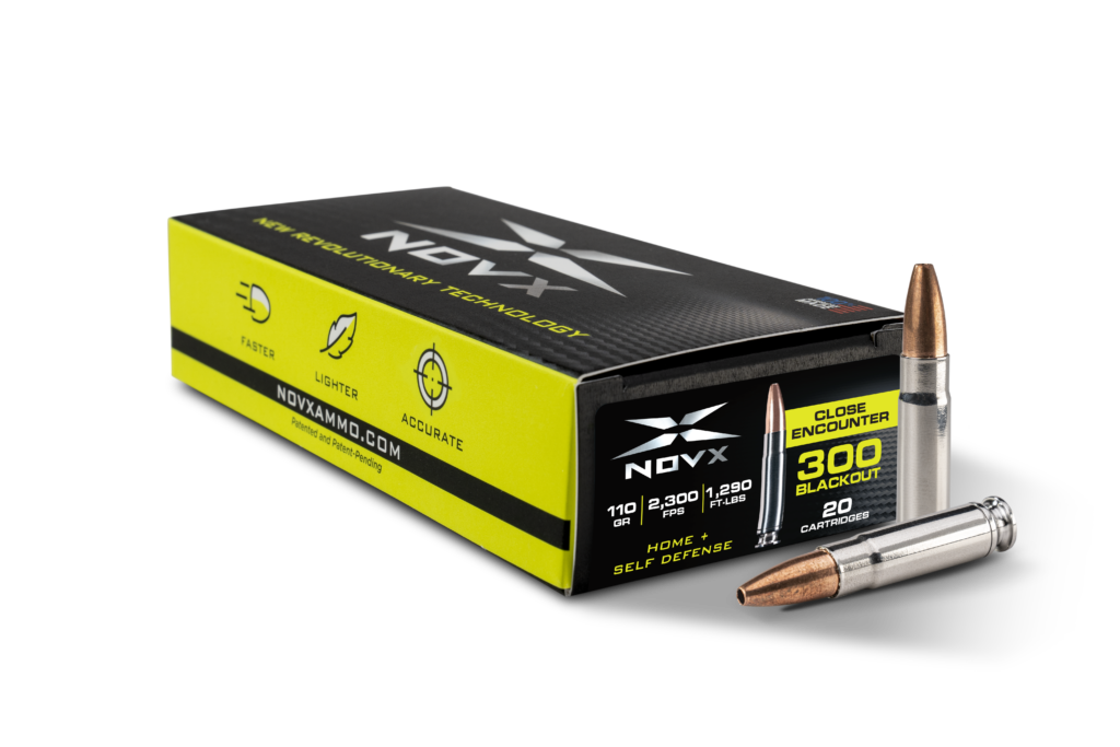 NovX .300 AAC Blackout Close Encounter 110gr CSHP Ammo
