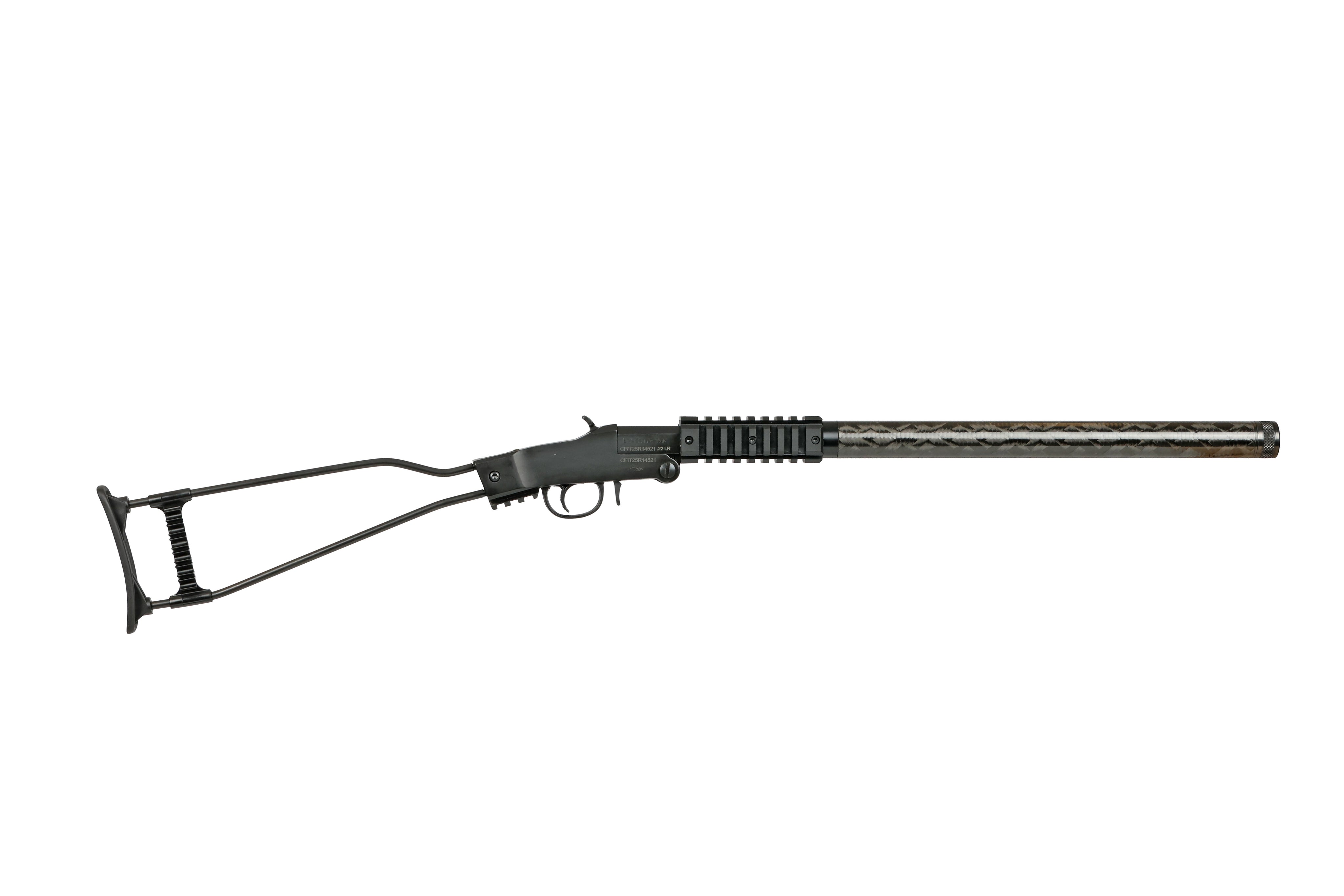 Chiappa Firearms 500278 Little Badger 22 LR 12+1 16.50" Threaded Carbon Fiber Shroud Barrel