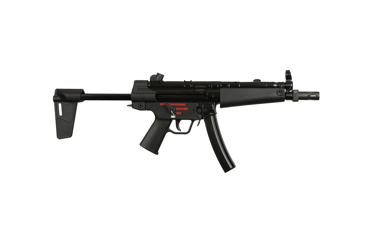 Century Arms HG6034NBN AP5 Navy 9mm Luger 30+1 8.50" Manganese Phosphate Threaded Barrel, Black Lacquer Over Manganese Phosphate Steel Stamped Receiver, Pistol Brace, Black Navy Style Grip