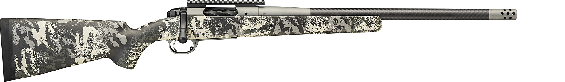 Springfield Armory BAB92265CMCFY 2020 Boundary 6.5 Creedmoor 4rd 22" Tactical Gray Cerakote Stainless Steel Receiver Rogue Camo Carbon Fiber Stock
