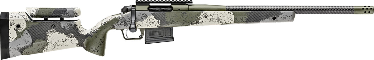 Springfield Armory BAW9206CMCFGA 2020 WayPoint 6mm Creedmoor 5+1 20" CF Evergreen Camo Hybrid Profile w/Adj Cheek Comb & M-LOK Stock Mil-Spec Green Cerakote Right Hand