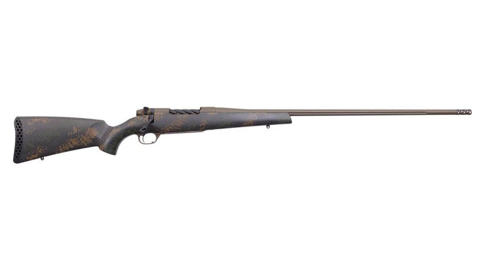Weatherby MBC20N280AR6B Mark V Backcountry 2.0 280 Ackley Improved 4+1 24" Barrel, Patriot Brown Cerakote Metal Finish, Brown Sponge Pattern Black Peak 44 Blacktooth Stock