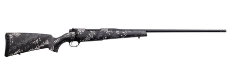 Weatherby MBT20N653WR8B Mark V Backcountry 2.0 Ti 6.5-300 Wthby Mag 3+1 26" Barrel, Graphite Black Cerakote Metal Finish, Black with Gray/White Sponge Accents Peak 44 Blacktooth Stock