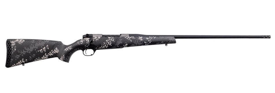 Weatherby MBT20N653WR8B Mark V Backcountry 2.0 Ti 6.5-300 Wthby Mag 3+1 26" Barrel, Graphite Black Cerakote Metal Finish, Black with Gray/White Sponge Accents Peak 44 Blacktooth Stock