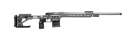 Bergara Rifles BPR256GT Premier Competition 6 GT 10+1 26" Polished Clear Cerakote #4 Tapered Steel Threaded Barrel, Polished Clear Cerakote Steel Receiver, Tungsten MPA BA Chassis