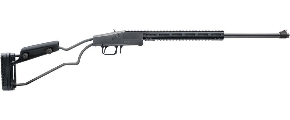Chiappa Firearms 500273 Big Badger 410 3" 1rd 20", Blued, M-LOK/Picatinny Handgaurd, Wire Stock with Adj. Comb, Fiber Optic Sight