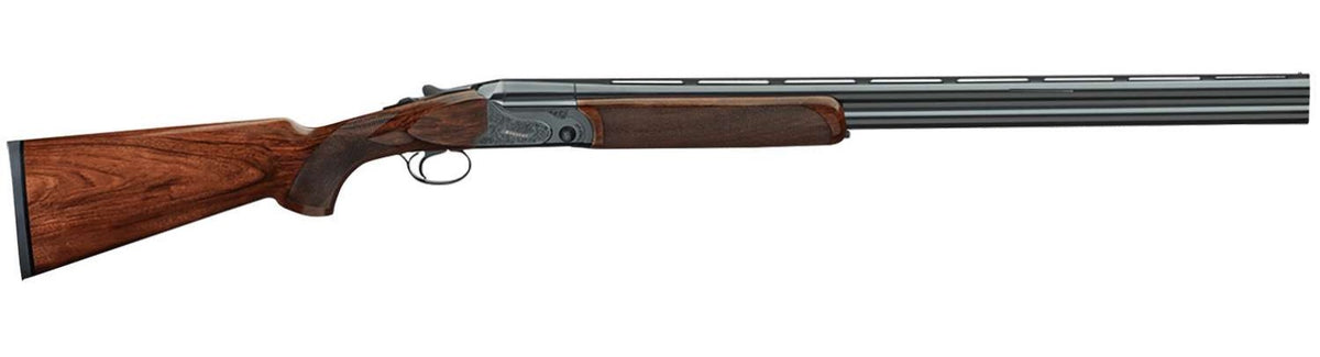 Rizzini USA 1103-2028 BR110 Limited 20 Gauge 28" Nickel Chrome Steel Receiver Engraved Grade 2.5 Turkish Walnut Wood Stock
