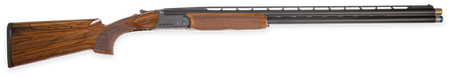 Rizzini USA 2603-12 BR110 Sporter-X 12 Gauge 30" O/U VR 2rd 3" Matte Gray Turkish Walnut Fixed Adjustable Comb Stock Right Hand (Full Size)