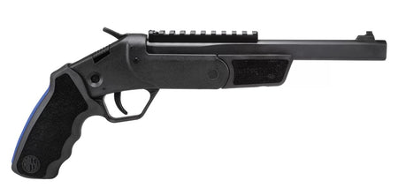 Rossi SSPB9-BK Brawler 45 Colt (LC)/410 Gauge 1rd 9", Black, Textured Rubber Grips, Optic Mount