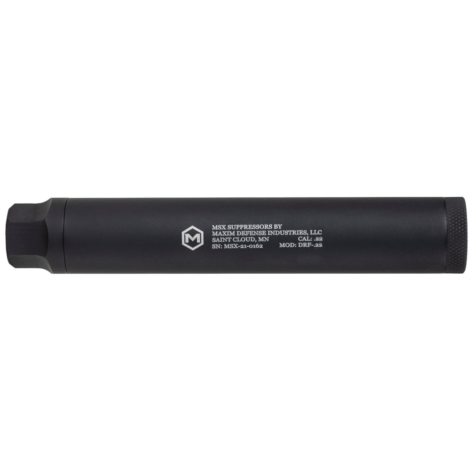 Maxim Defense DRF22 Rimfire Suppressor 22 LR/17 HMR/22 Mag 1/2x28