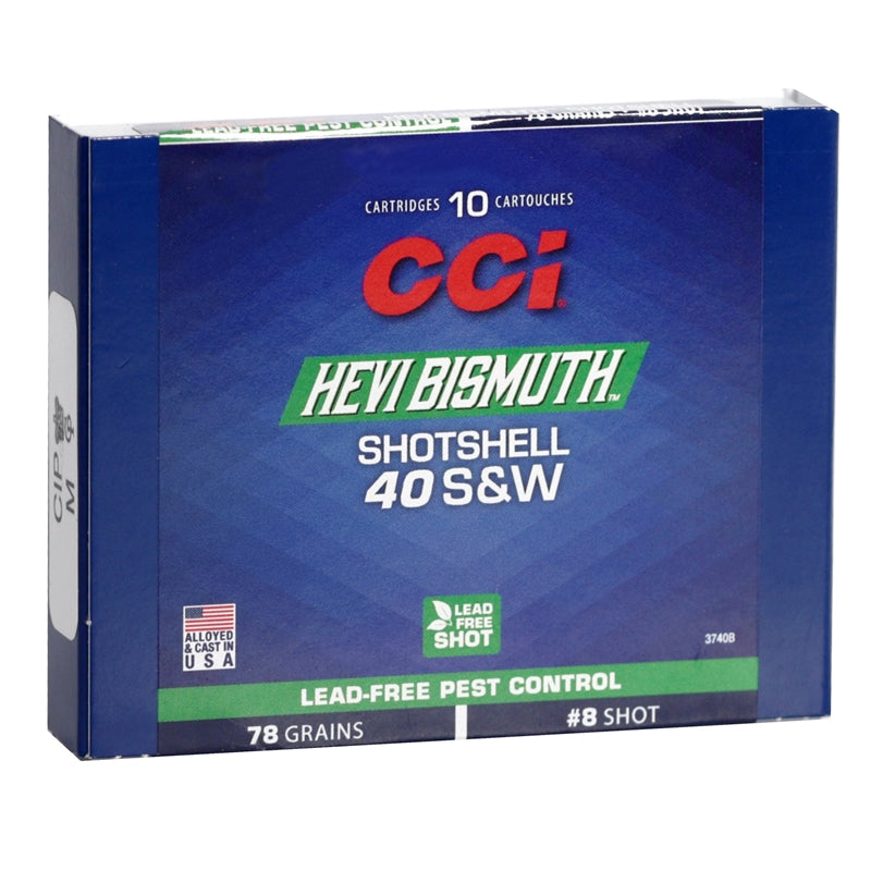 CCI .40 S&W #8 78gr Shot Shell Ammo