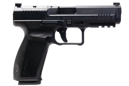 Canik HG6826N Mete SFT 9mm Luger 10+1 4.46" Black Nitride Steel Barrel, Black Cerakote Optic Ready/Serrated Steel Slide, Black Polymer Frame w/Picatinny Rail, Interchangeable Backstrap Grip
