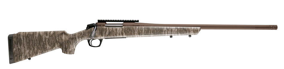 CVA CR3989MOBL Cascade XT 6.5 PRC 2+1 24" Midnight Bronze Cerakote Fluted Threaded Steel Barrel & Receiver w/Picatinny Rail, Mossy Oak Bottomland Adjustable Synthetic Stock, Right Hand