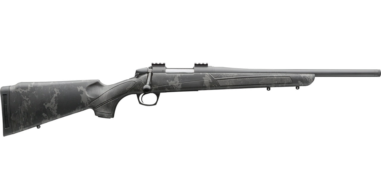 CVA CR3901R Cascade SB Full Size 6.5 Creedmoor 4+1 18" Graphite Black Cerakote Steel Threaded Barrel, Veil Tac Camo Fixed w/SoftTouch Fiberglass Stock