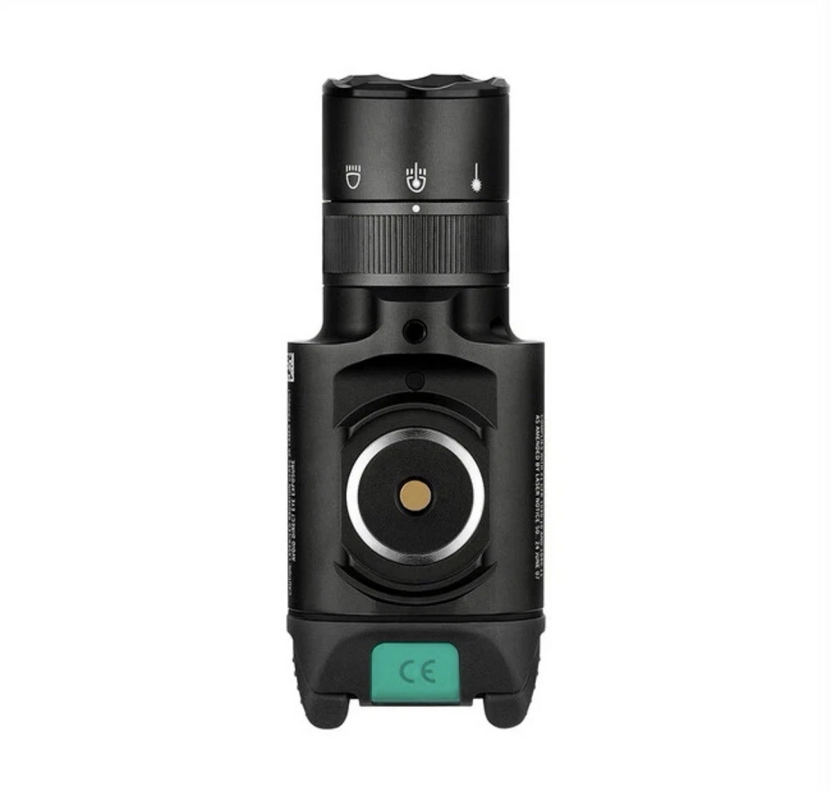 Olightstore Usa Inc BALDRSBK Baldr S Black Anodized 100/300/800 Lumens White LED Green Laser