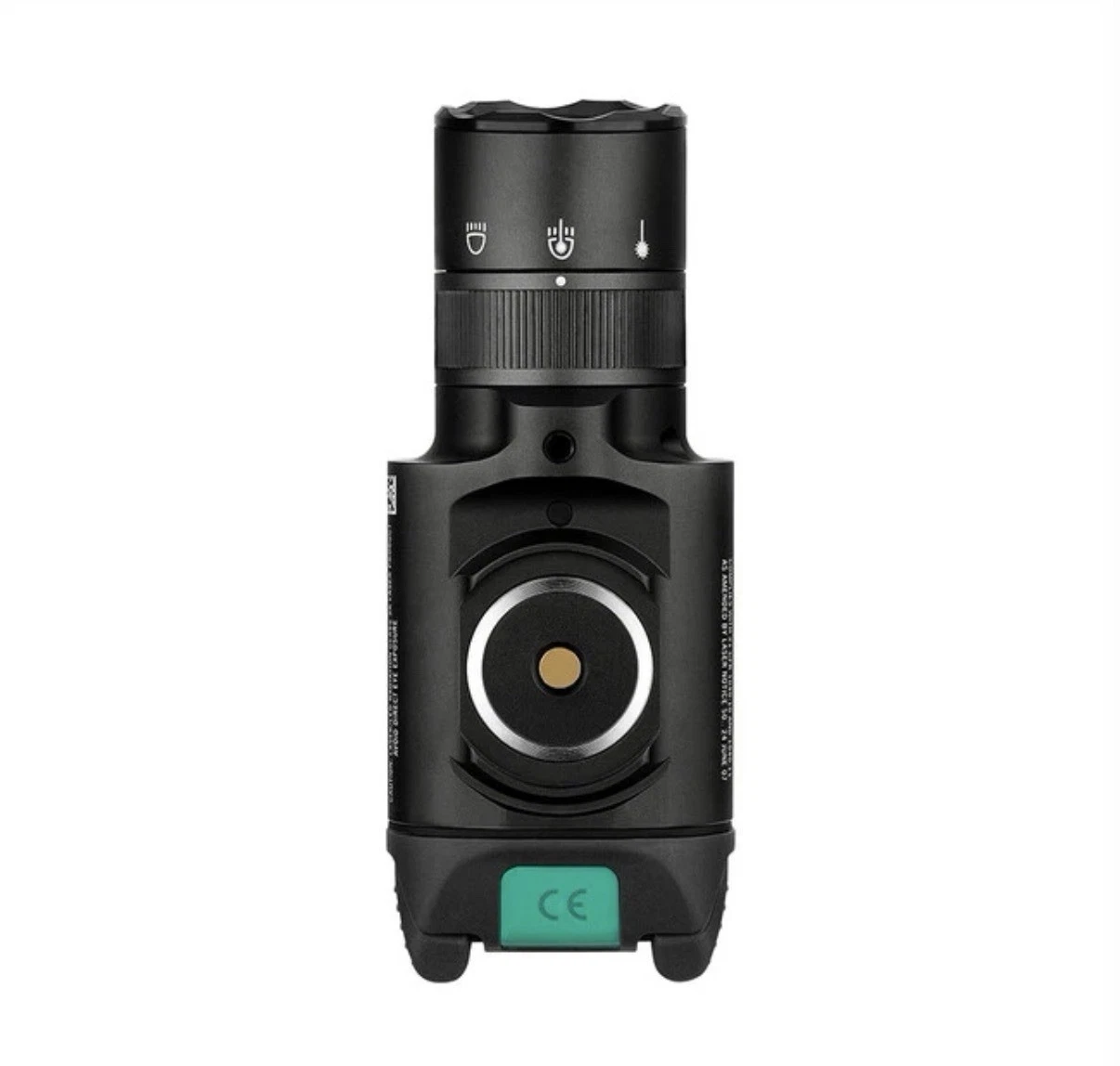 Olightstore Usa Inc BALDRSBK Baldr S Black Anodized 100/300/800 Lumens White LED Green Laser
