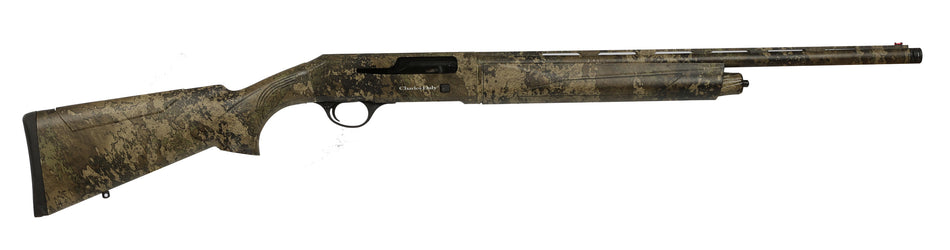 Charles Daly 930399 601 Turkey 20 Gauge Semi-Auto 3" 4+1 26" TrueTimber Strata Vent Rib Barrel, Grooved Aluminum Receiver, Fixed TrueTimber Strata Synthetic Stock
