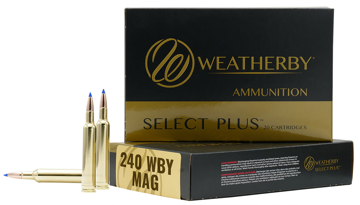 Weatherby .240 Wby Mag Select Plus 80gr Barnes TTSX Ammo