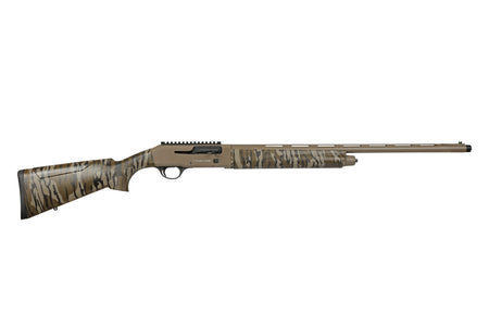 Charles Daly 930419 601 Field Full Size 20 Gauge Semi-Auto 3" 4+1 26" OD Green Cerakote Vent Rib Barrel & Aluminum Receiver, Fixed Mossy Oak Bottomland Synthetic Stock