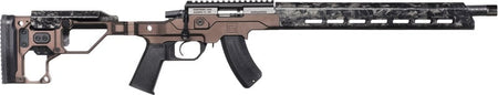 Christensen Arms 8011202500 MPR 17 HMR 10+1 16" Black Match Grade Threaded Barrel, Black Nitride Picatinny Rail Receiver, Carbon Fiber M-LOK Handguard, Desert Brown Adj w/MagneLock Technology Stock