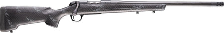 Bergara Rifles B14S1214CF B-14 Cima CF 22 Creedmoor 4+1 20" Carbon Fiber CURE Threaded Barrel, Sniper Gray Cerakote Steel Drilled & Tapped Receiver, Carbon Fiber w/Black & Gray Sponge Accents RTM Spor