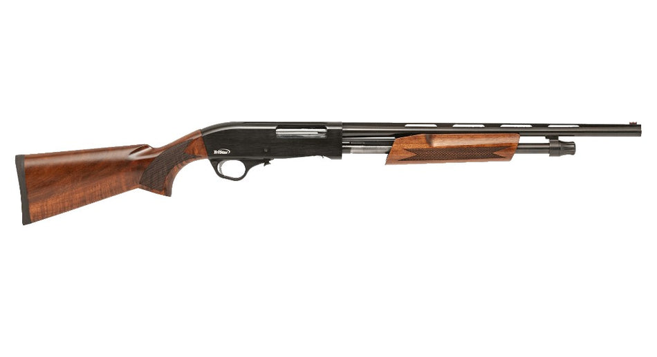 TriStar 23144 Cobra III Field Youth 410 Gauge Pump 3" 5+1 18.50" Black Vent Rib Barrel, Black Steel Receiver, Fixed Walnut Stock, Right Hand