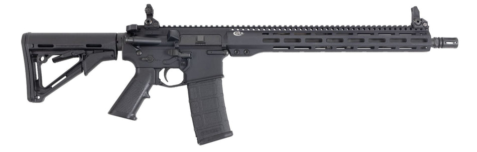 Colt Mfg CM55616M5S M5 Carbine Sentry 5.56x45mm NATO 30+1 16.10" Barrel, Black Hard Coat Anodized Metal Finish, Black Collapsible Stock, Black A2 Grip