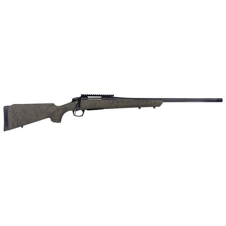 CVA CR3981G Cascade XT 6.5 Creedmoor 4+1 22" Graphite Black Cerakote Fluted Steel Threaded Barrel & Receiver w/Picatinny Rail, OD Green w/Black Webbing Adjustable Synthetic Stock, Right Hand