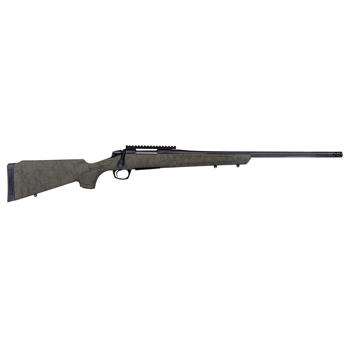 CVA CR3999G Cascade XT Full Size 7mm PRC 4+1 24" Graphite Black Cerakote Steel Threaded Barrel, Realtree Hillside Adj w/Soft Touch Synthetic Stock
