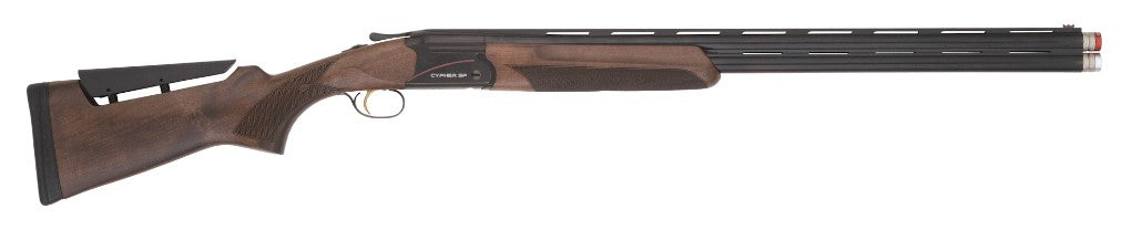 TriStar 33180 Cypher Sporting 12 Gauge Break Open 3" 2rd 30" Blued Ported Over/Under Vent Rib Barrel, Blued Steel Receiver, Adj Comb Turkish Walnut Stock, Ambidextrous