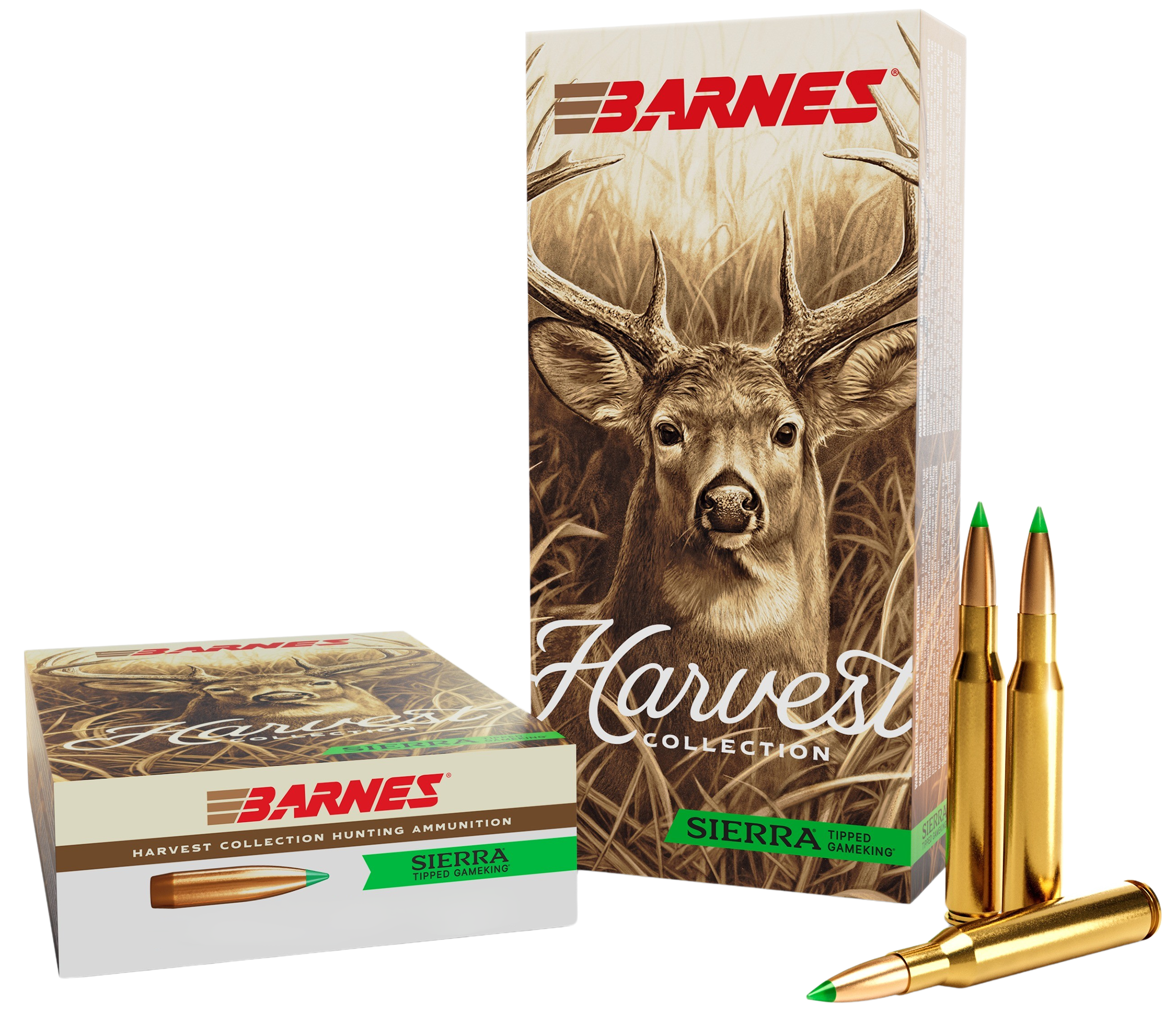Barnes Bullets 32520 Harvest 7mm-08 Rem 150gr Sierra Tipped GameKing 20 Per Box/10 Case