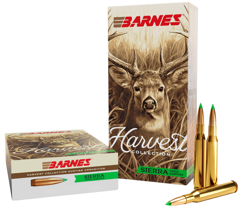 Barnes Bullets 32520 Harvest 7mm-08 Rem 150gr Sierra Tipped GameKing 20 Per Box/10 Case