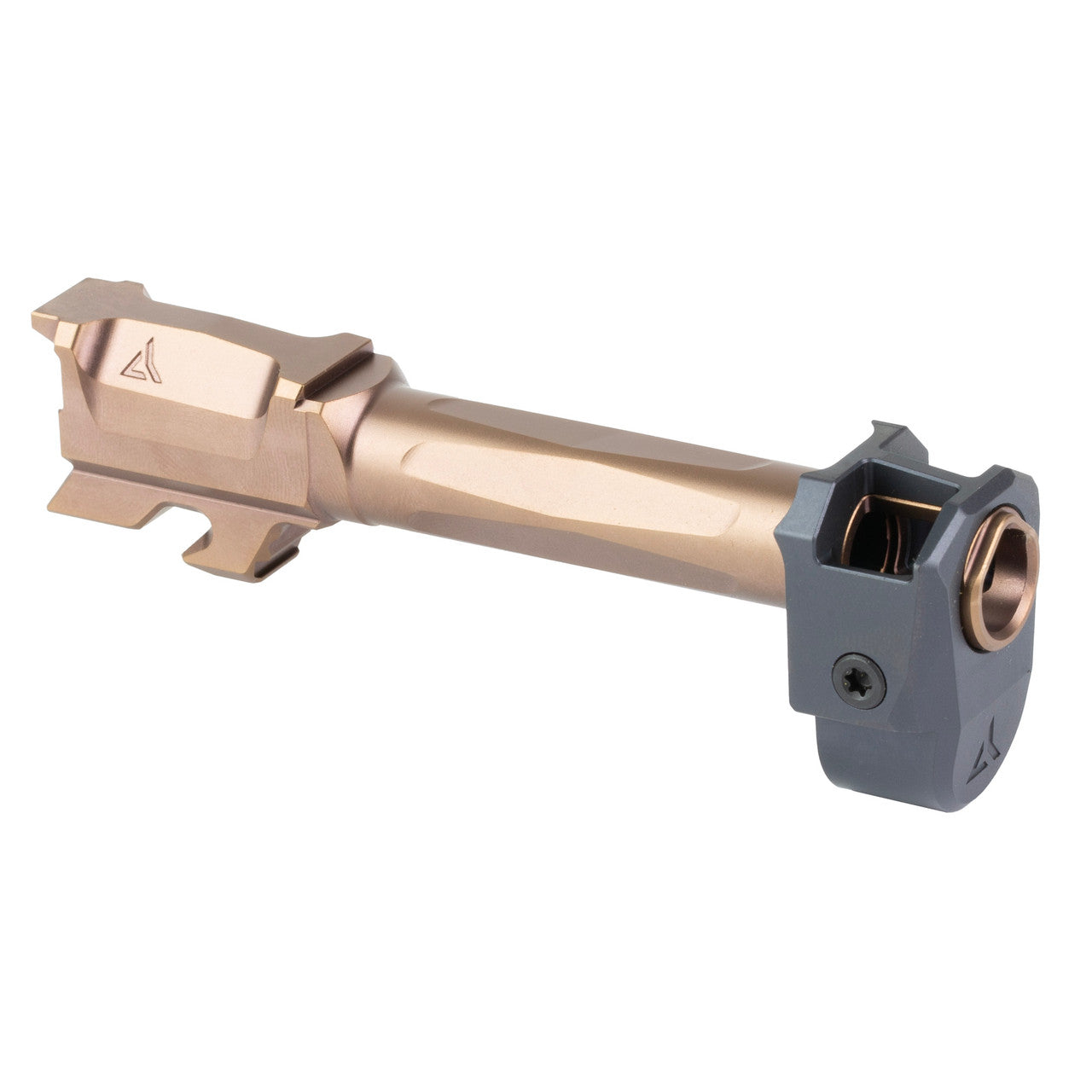 Radian Weapons R0843 Ramjet & Afterburner Combo 9mm Luger Compatible w/Glock 43, Bronze Stainless Steel