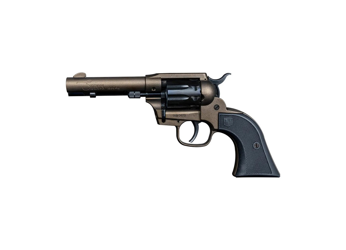 Diamondback DB0500A071 Sidekick 22 LR 22 WMR 9rd Shot 4.50" Midnight Bronze Midnight Bronze Zinc Alloy Midnight Bronze Cerakote Frame Black Cerakote Cylinder Black Polymer Grips