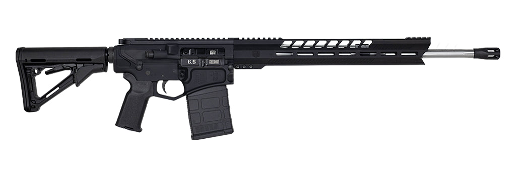 Diamondback DB1033M001 DB10 6.5 Creedmoor 20" 5+1 Black Receiver & Stock/416-R Fluted SS Medium Barrel/Black Gold Lower/Adj Magpul CTR Stock/Magpul K2 Grip