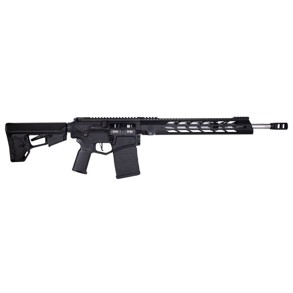Diamondback DB1059C001 DB10 308 Win 18" 20+1 Black Adjustable Magpul ACS-L Stock Black Magpul MOE-K2+ Grip