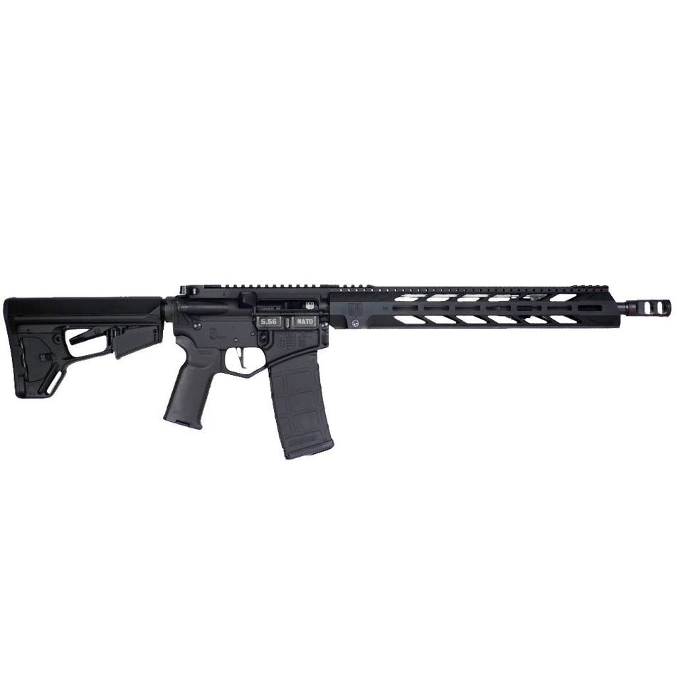 Diamondback DB1758K001 DB15 5.56x45mm NATO 16" 30+1 Black Adjustable Magpul ACS-L Stock Black Magpul MOE-K2+ Grip