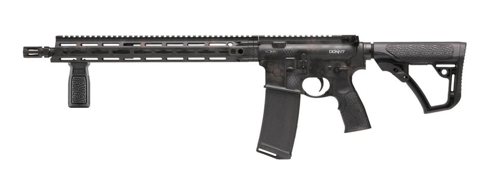 Daniel Defense 0212802267047 DDM4 V7 5.56x45mm NATO 16" 30+1 Rattlecan Cerakote 6 Position w/SoftTouch Overmolding Stock