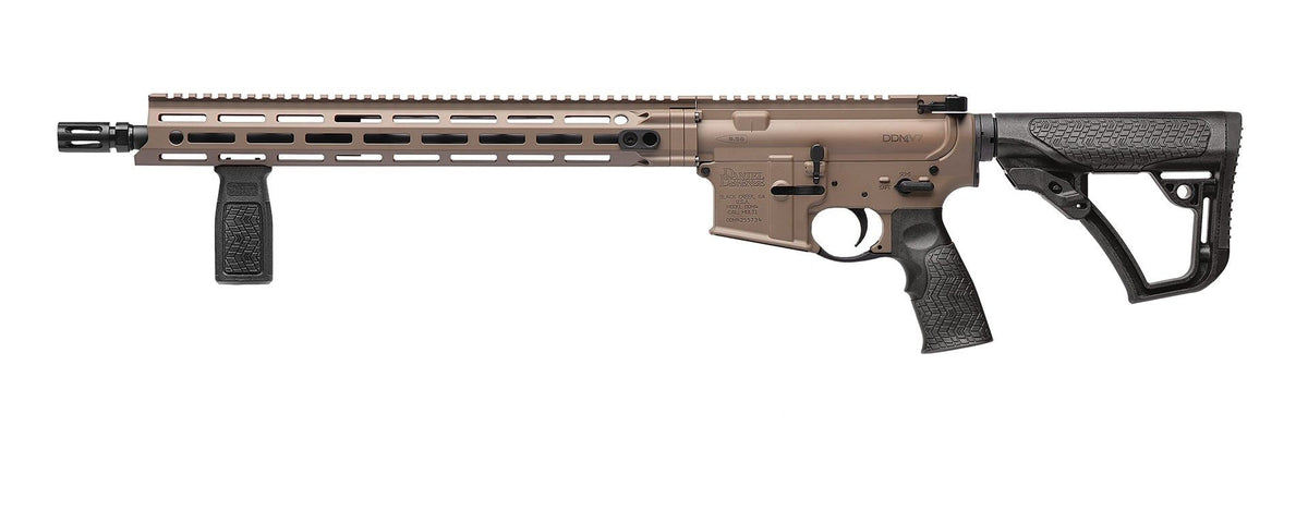 DDM4 V7 5.56MM FDE 16" NO MAG 02-128-10290-067