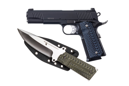 DE 1911 45ACP 5" BLK KNIFE #