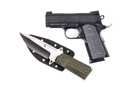 DE 1911 45ACP 3" BK W/KNIFE #