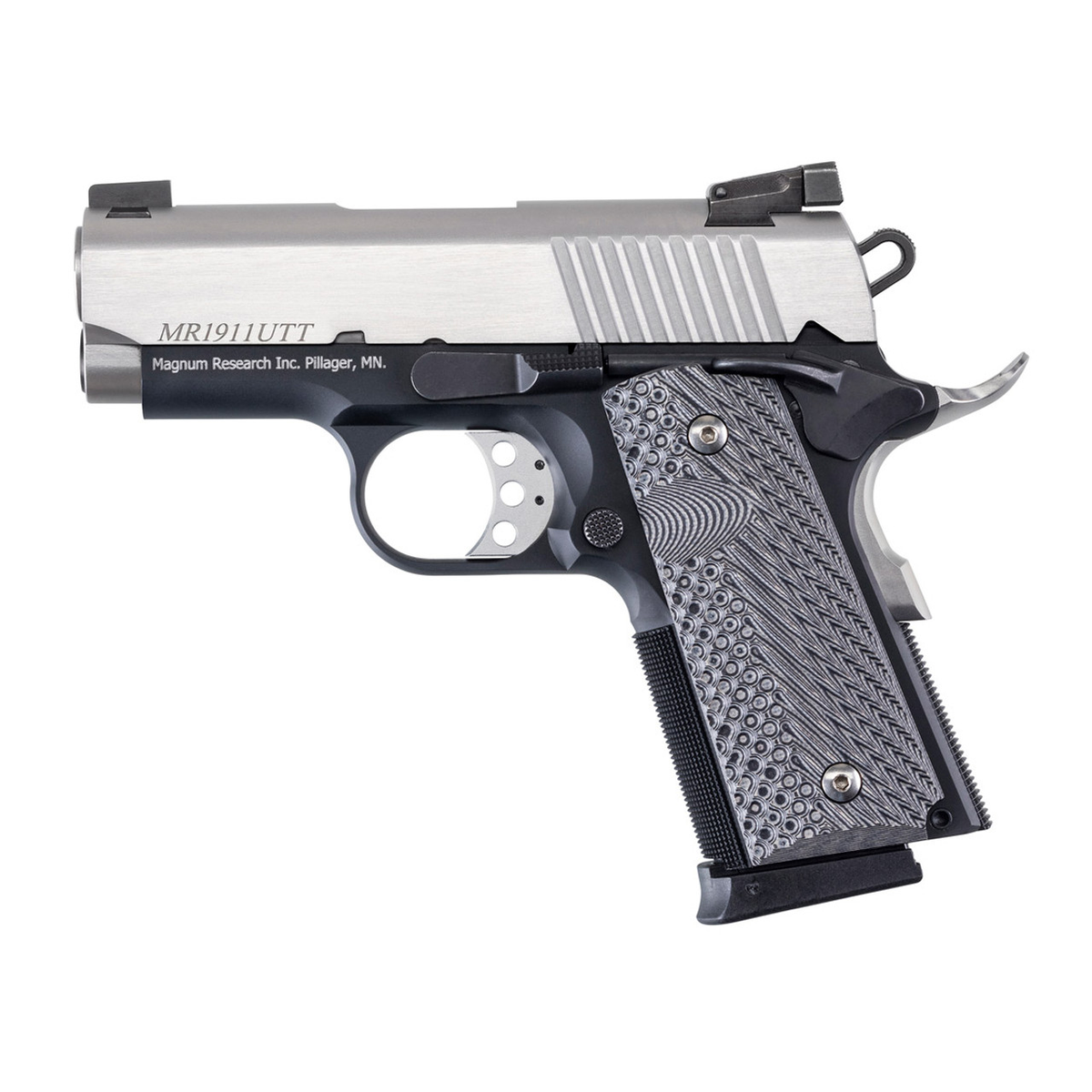 DE 1911 UNDERCOVER 45ACP 3" # TWO-TONE ALUMINUM FRAME